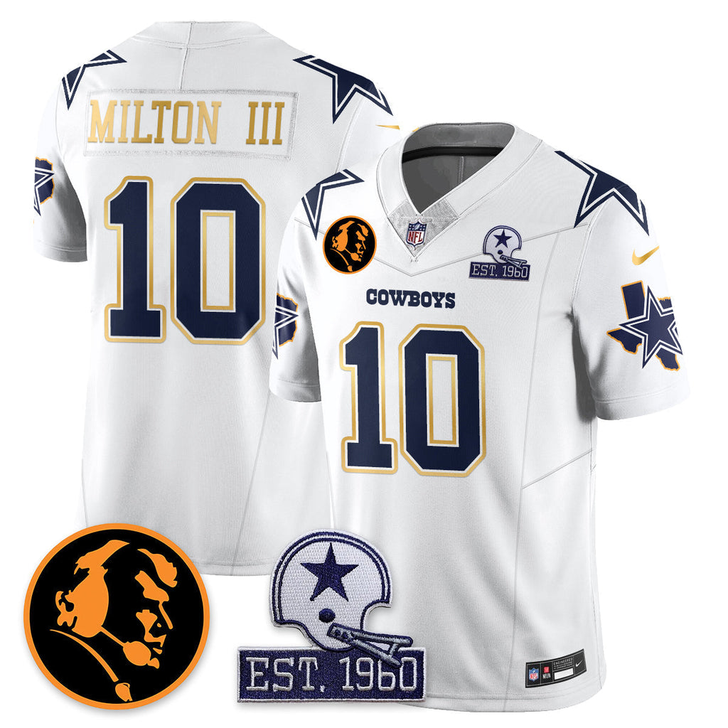 DAL Vapor Limited Gold Jersey - John Madden Patch - image 38
