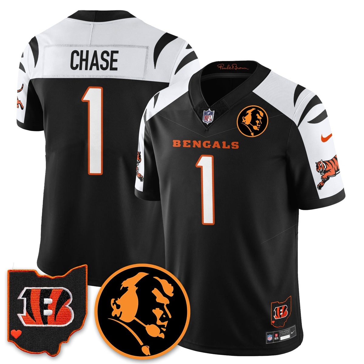 CIN Vapor Limited Jersey - John Madden Patch - image 3