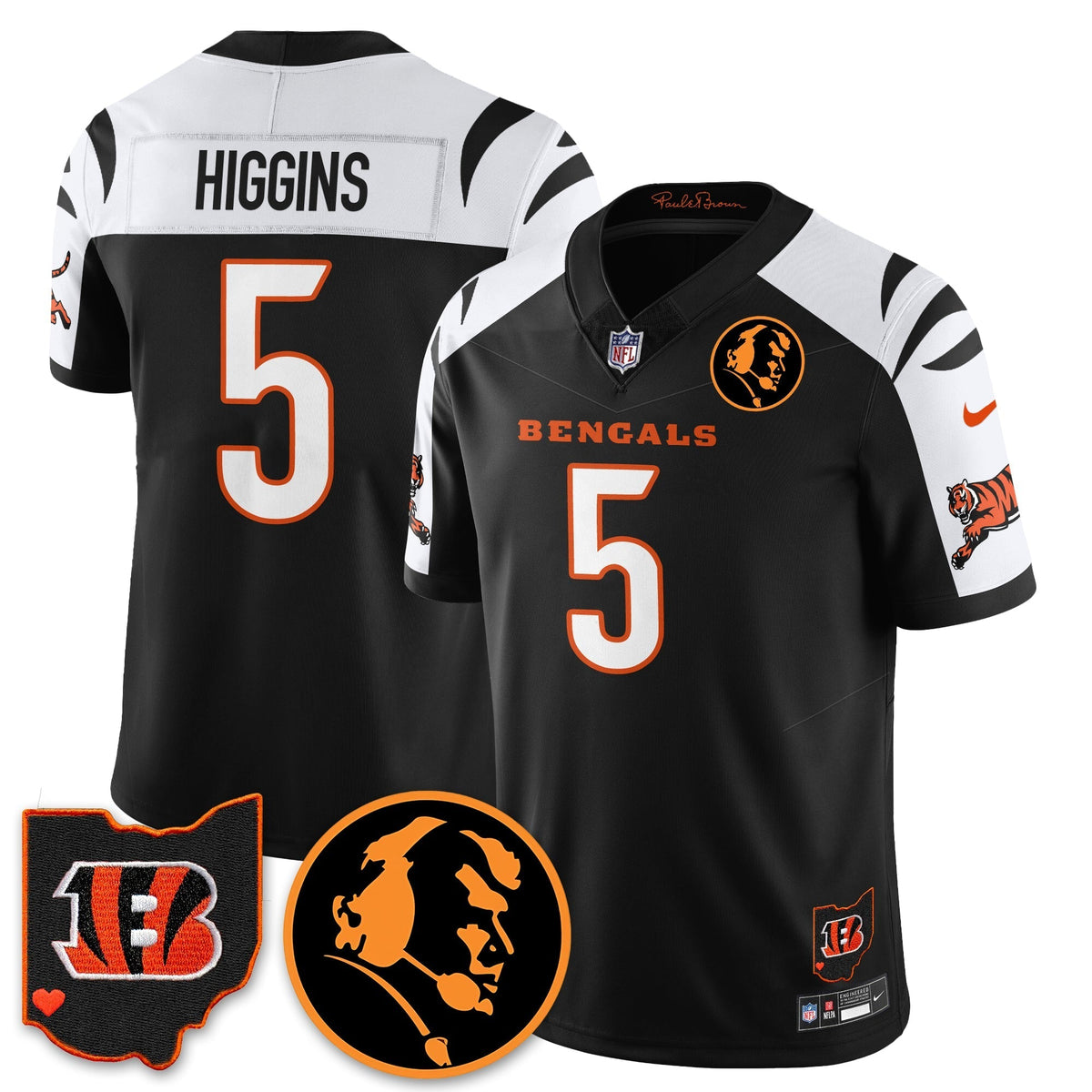 CIN Vapor Limited Jersey - John Madden Patch - image 5