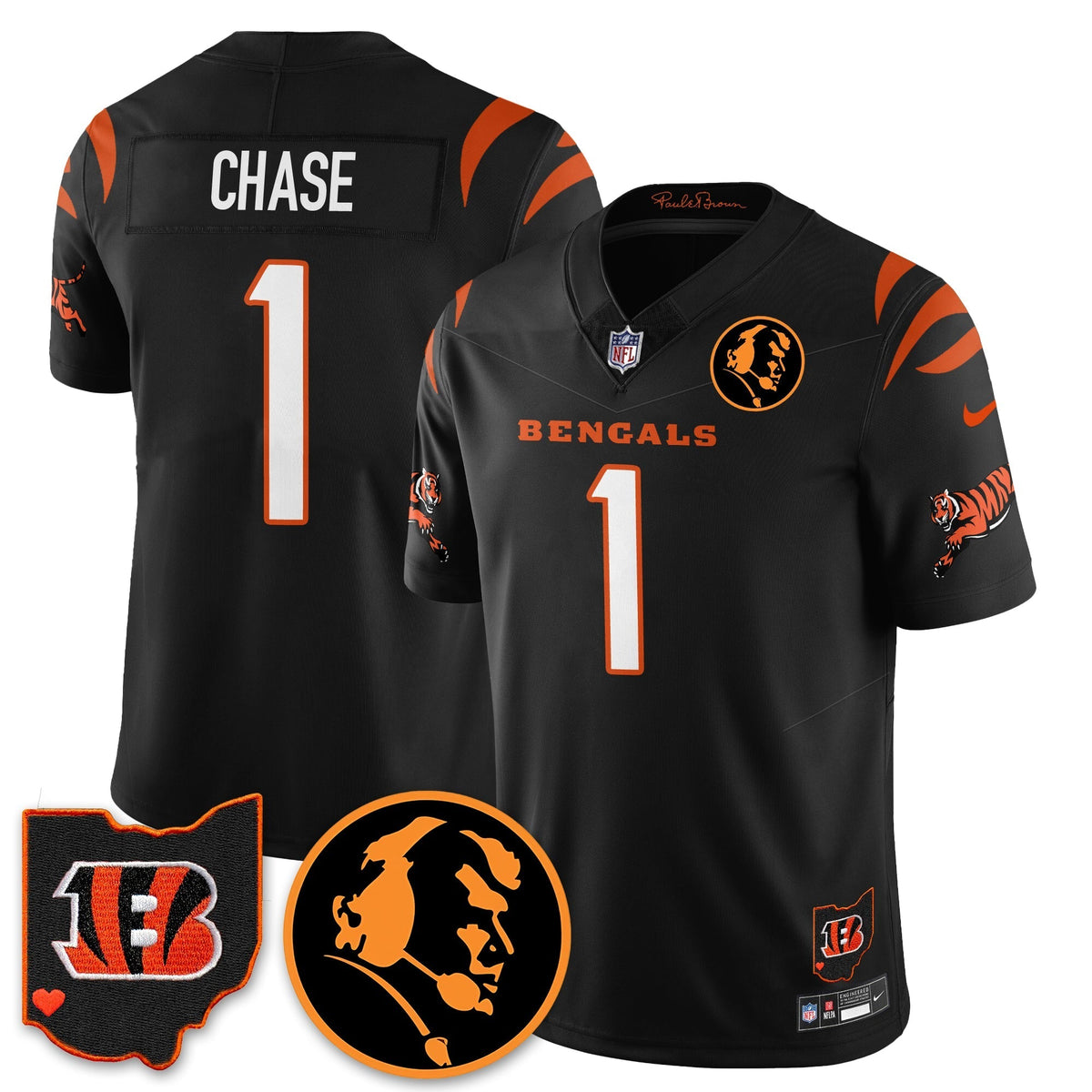 CIN Vapor Limited Jersey - John Madden Patch - image 9