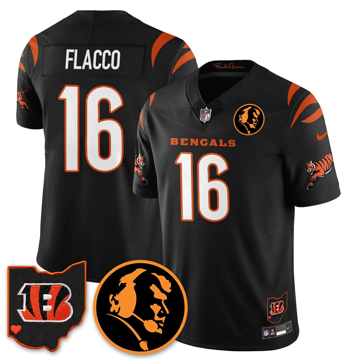 CIN Vapor Limited Jersey - John Madden Patch - image 8