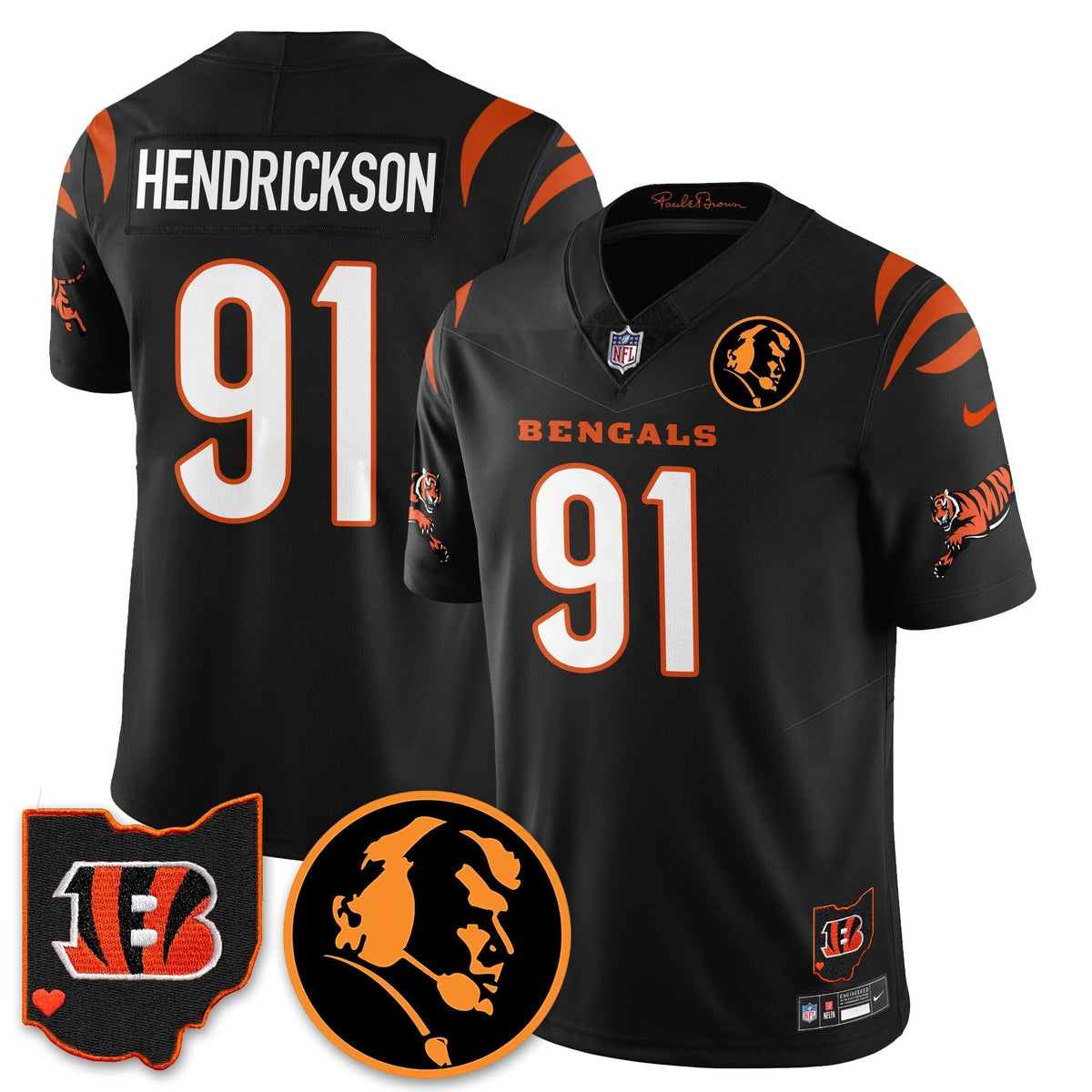 CIN Vapor Limited Jersey - John Madden Patch - image 10