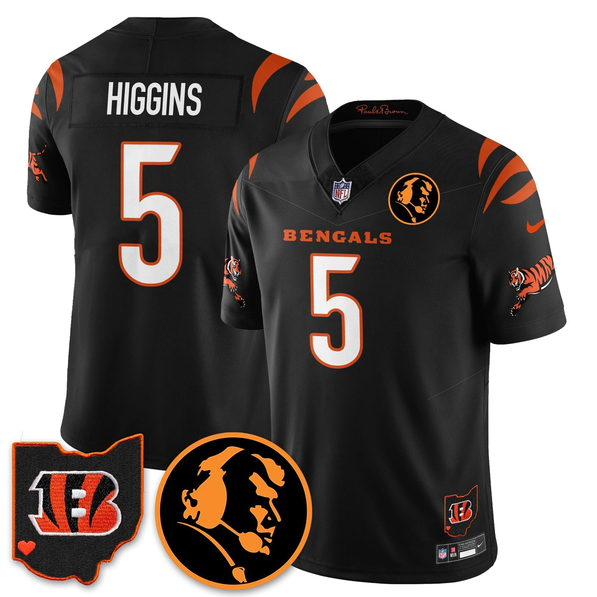 CIN Vapor Limited Jersey - John Madden Patch - image 11