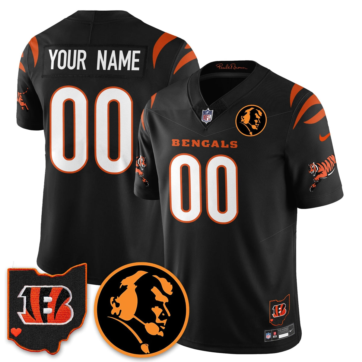 CIN Vapor Limited Jersey - John Madden Patch - image 46