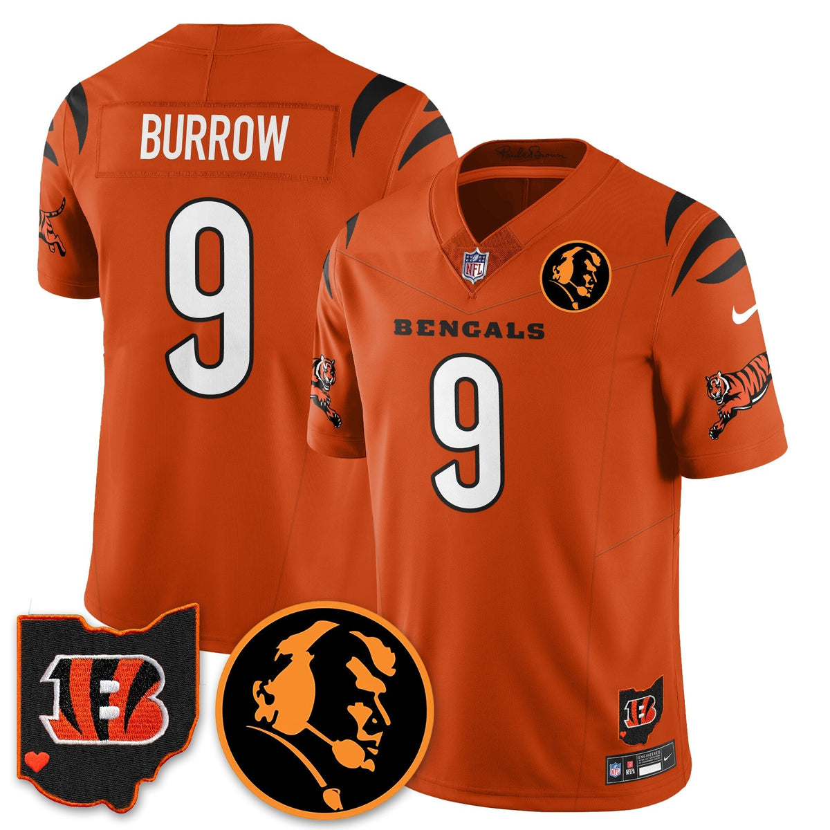CIN Vapor Limited Jersey - John Madden Patch - image 13