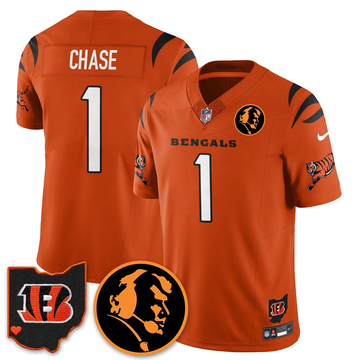 CIN Vapor Limited Jersey - John Madden Patch - image 15