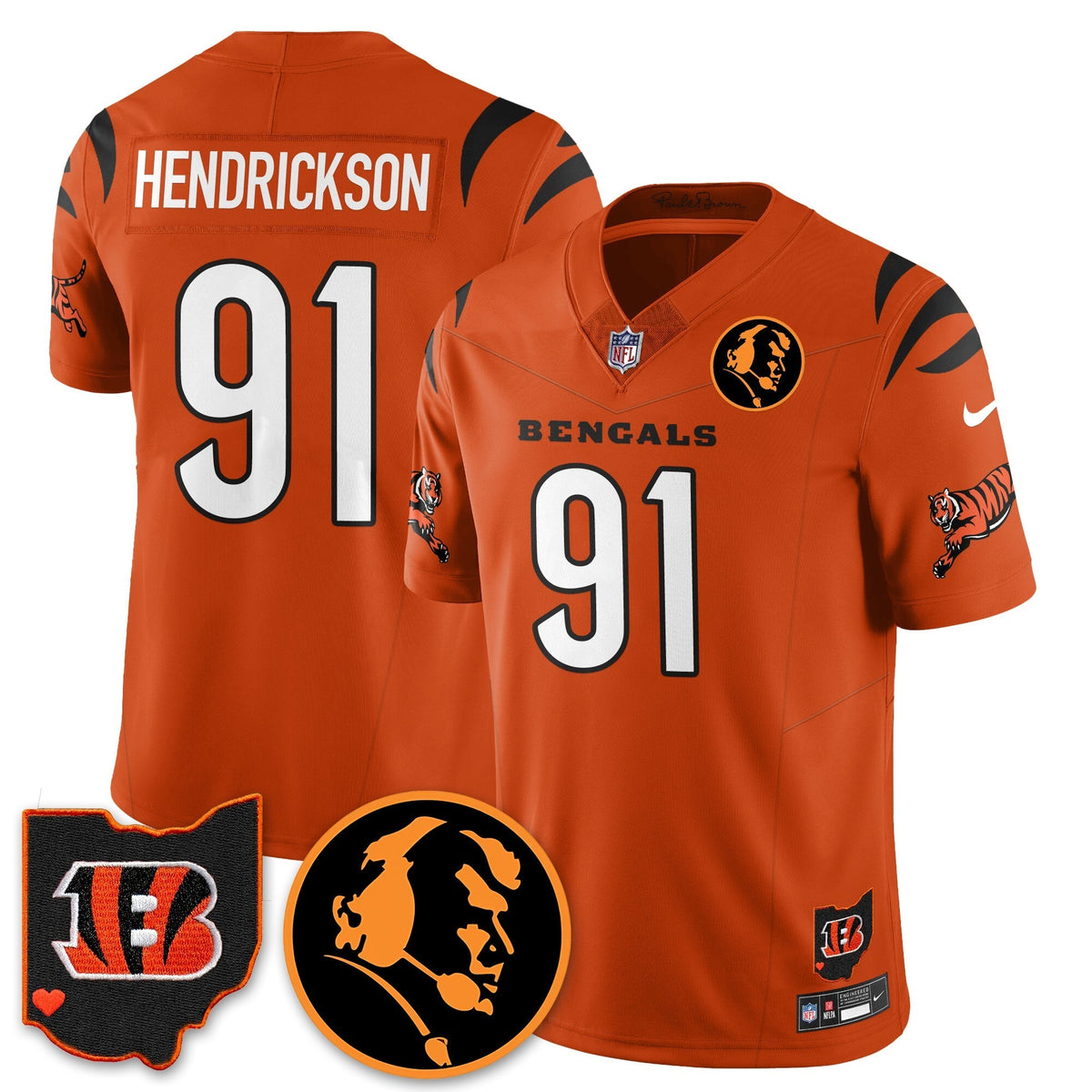 CIN Vapor Limited Jersey - John Madden Patch - image 16