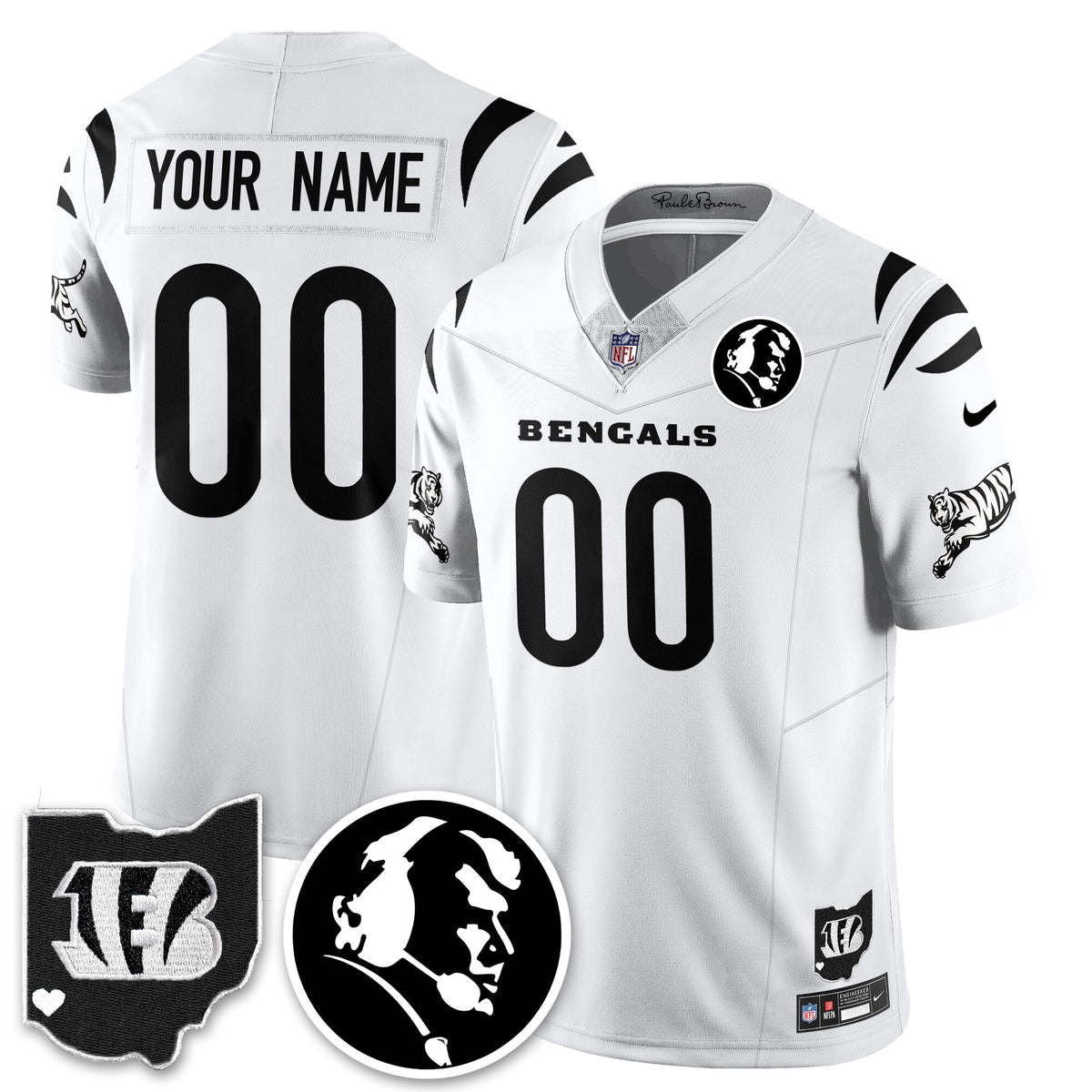CIN Vapor Limited Jersey - John Madden Patch - image 49