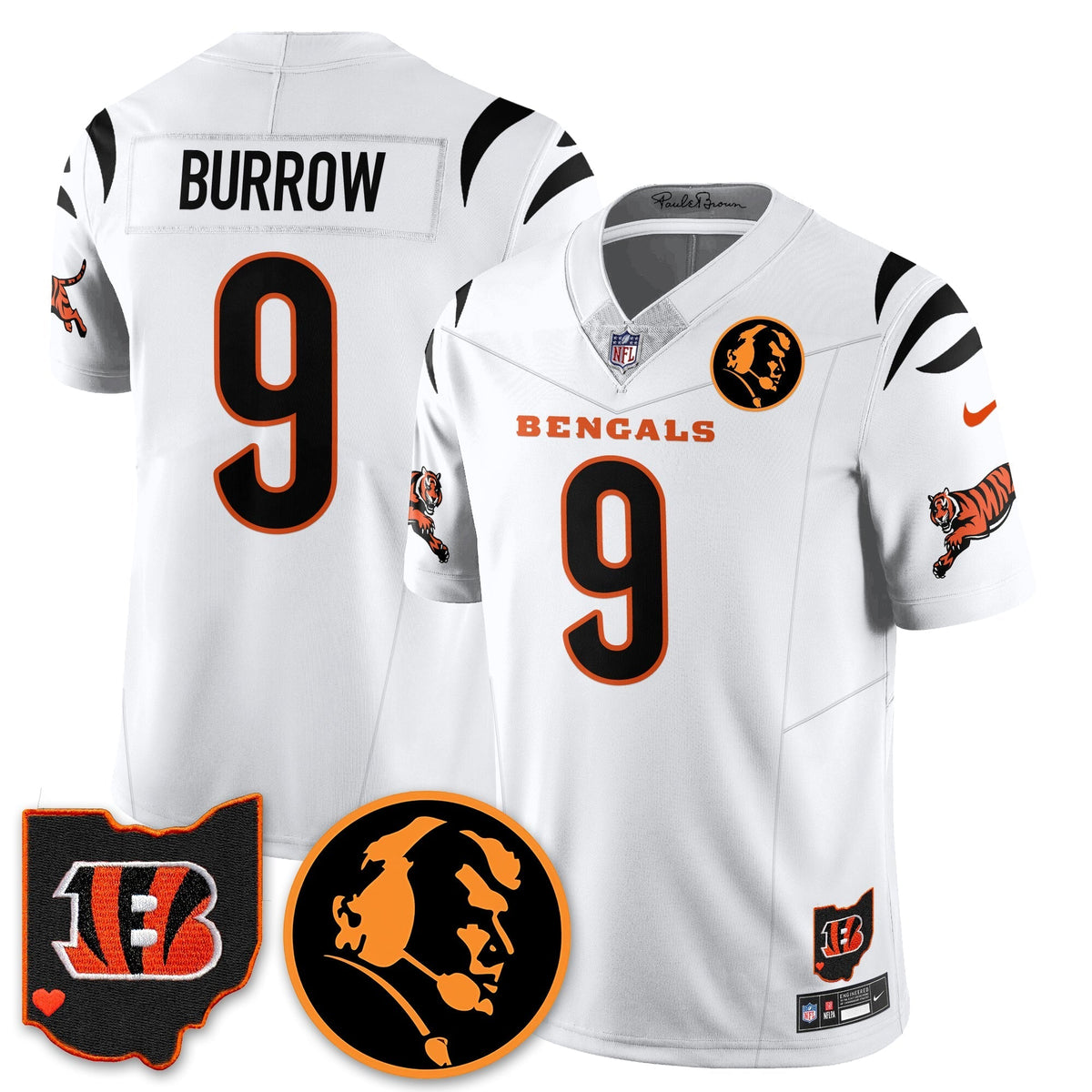 CIN Vapor Limited Jersey - John Madden Patch - image 19