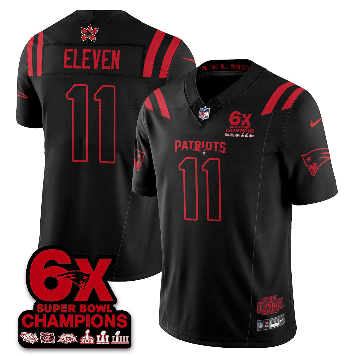 NE 'Stranger Things Edition' Vapor Limited Jersey - image 1