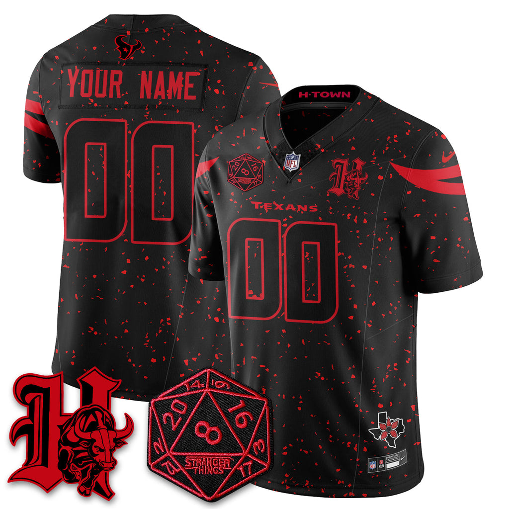HOU 'Stranger Things Edition' Vapor Limited Jersey - image 35