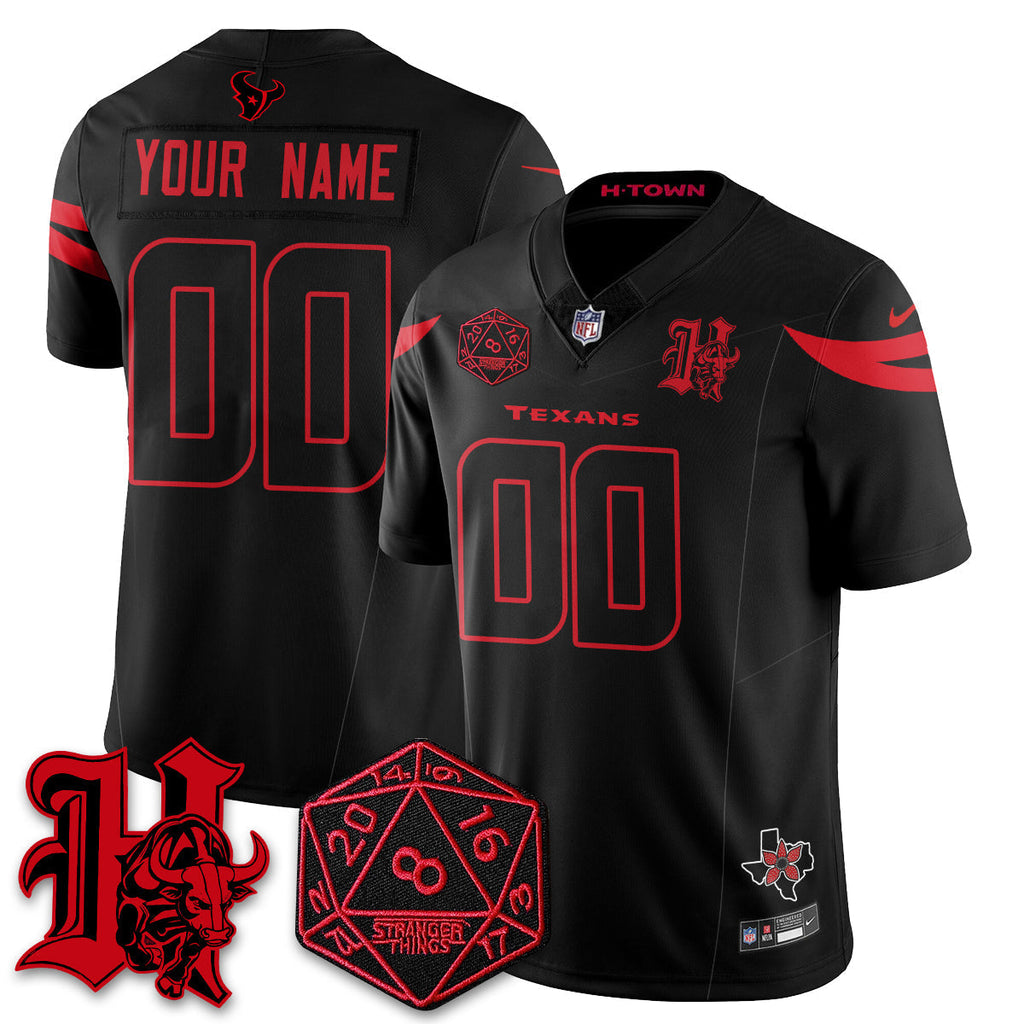 HOU 'Stranger Things Edition' Vapor Limited Jersey - image 34