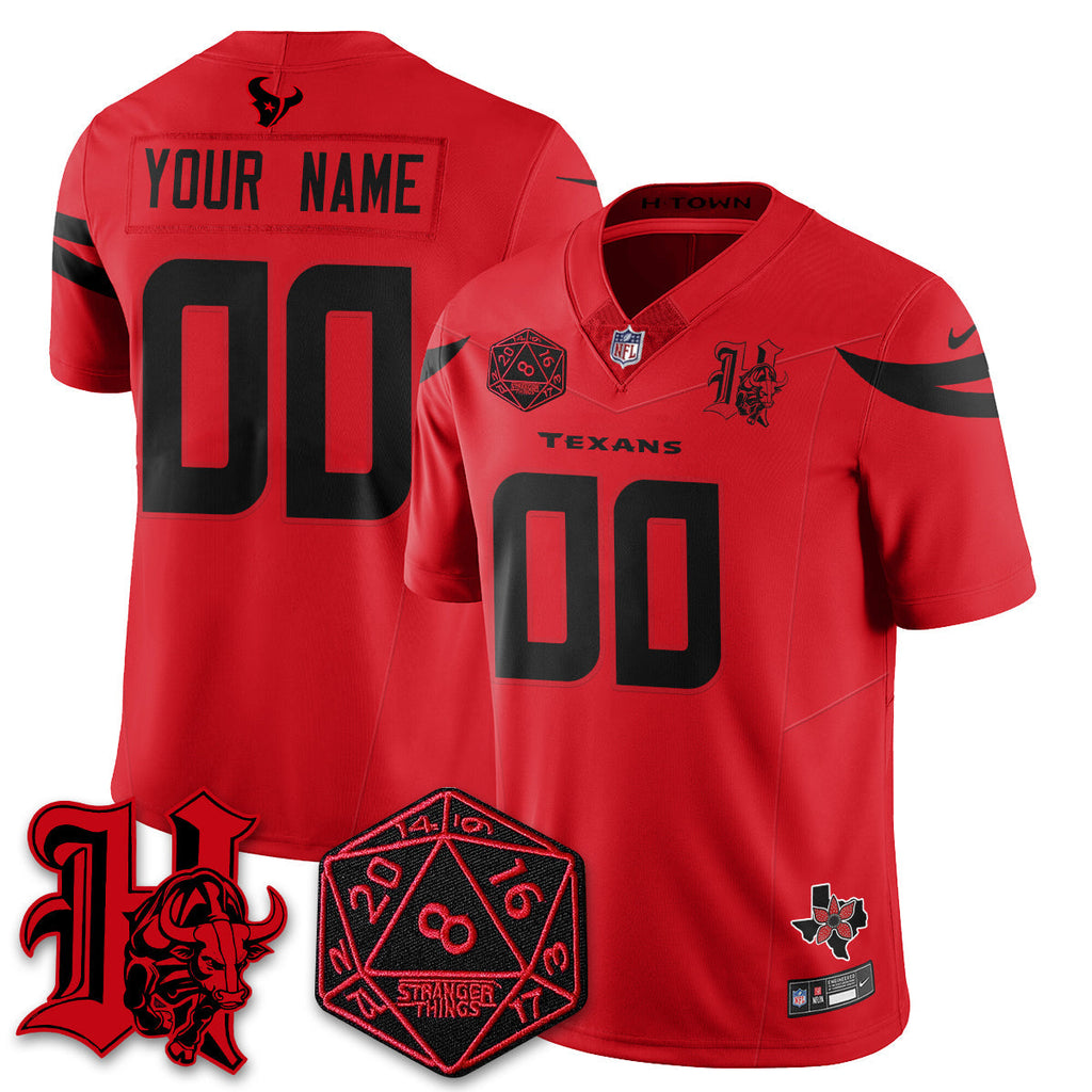 HOU 'Stranger Things Edition' Vapor Limited Jersey - image 36
