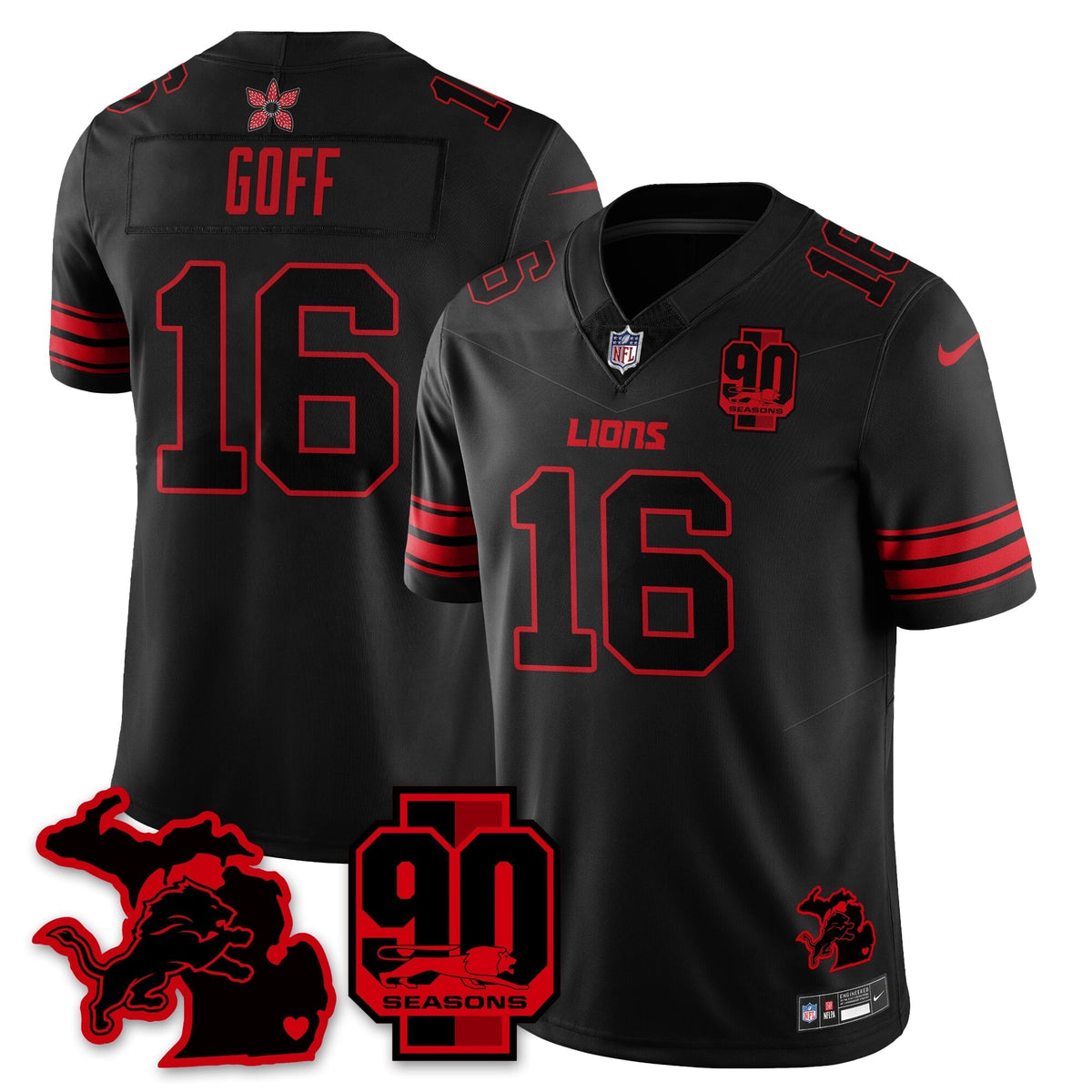 DET 'Stranger Things Edition' Vapor Limited Jersey - image 1