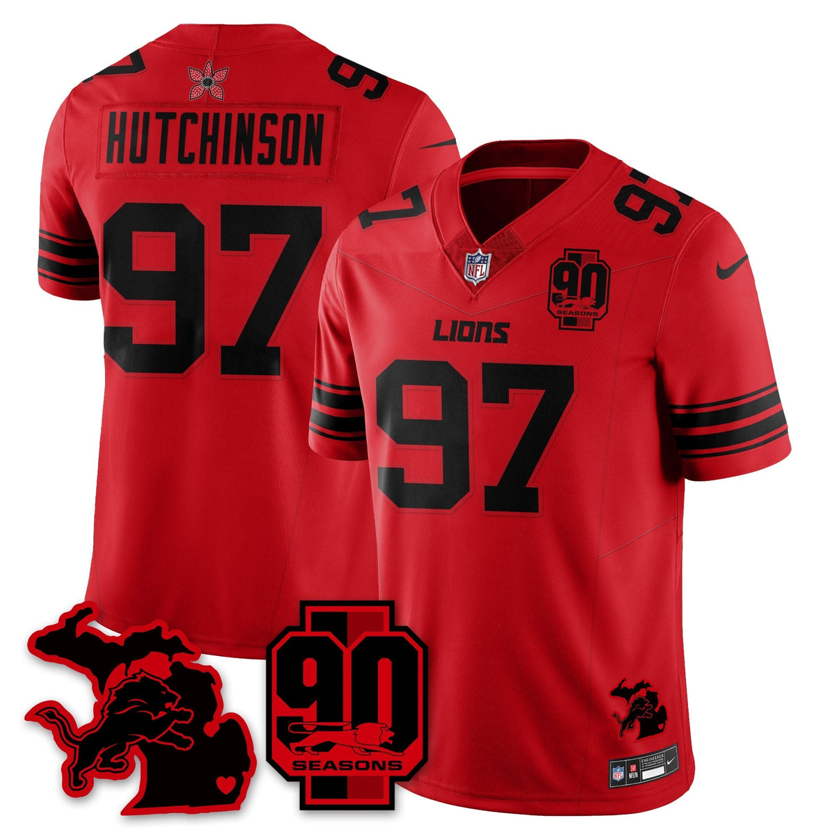 DET 'Stranger Things Edition' Vapor Limited Jersey - image 20