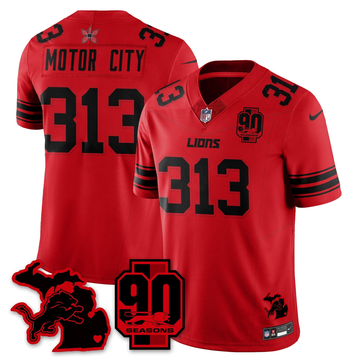 DET 'Stranger Things Edition' Vapor Limited Jersey - image 23