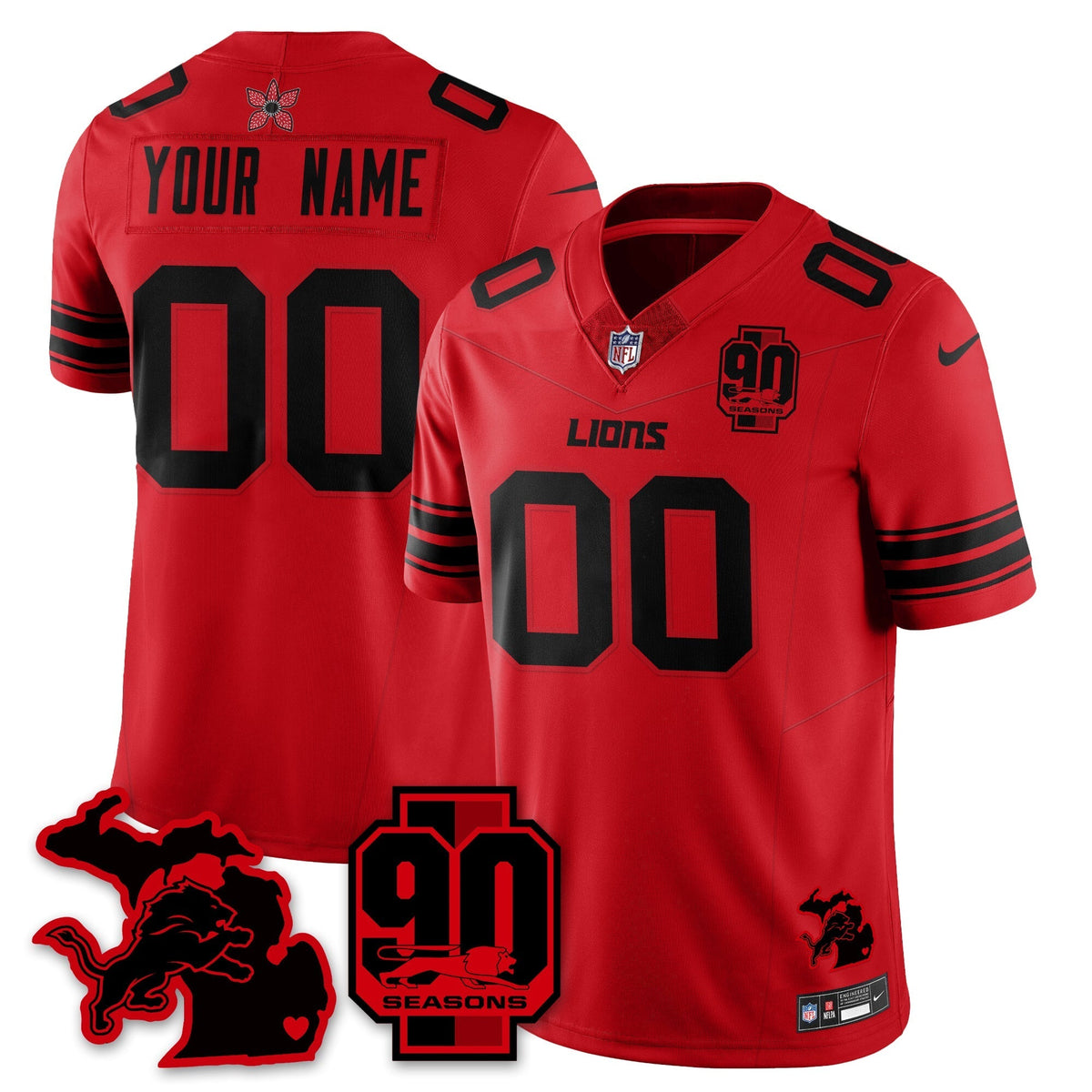 DET 'Stranger Things Edition' Vapor Limited Jersey - image 27