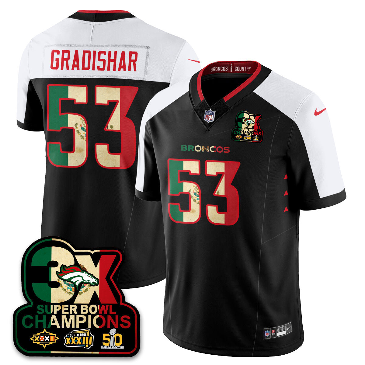 DEN Mexico Vapor Limited Jersey - image 38