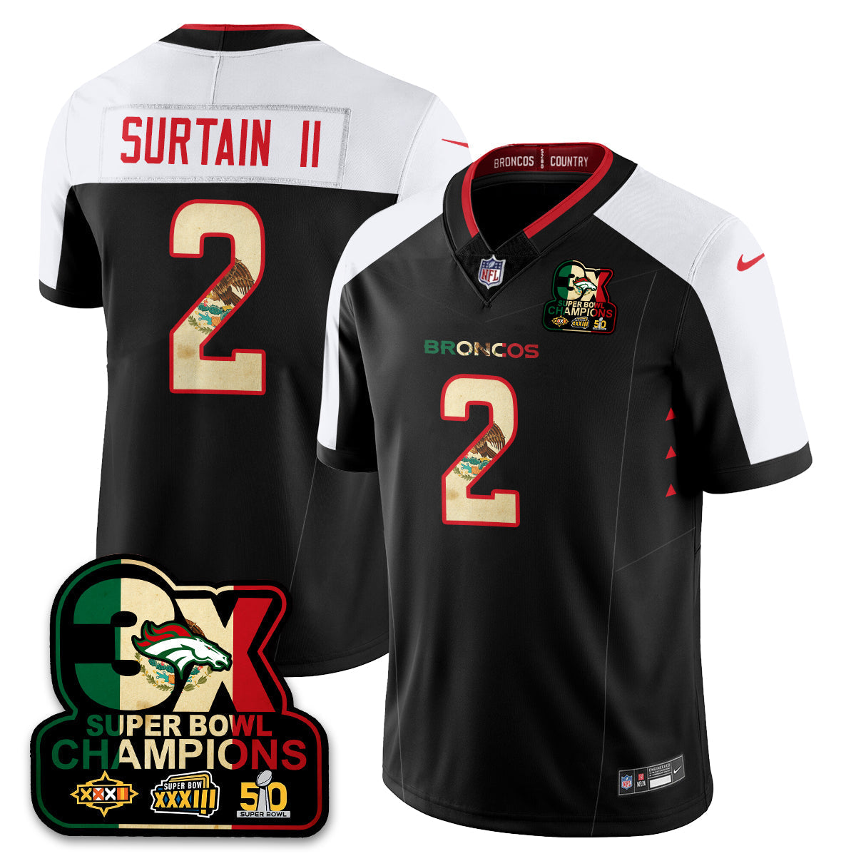 DEN Mexico Vapor Limited Jersey - image 35