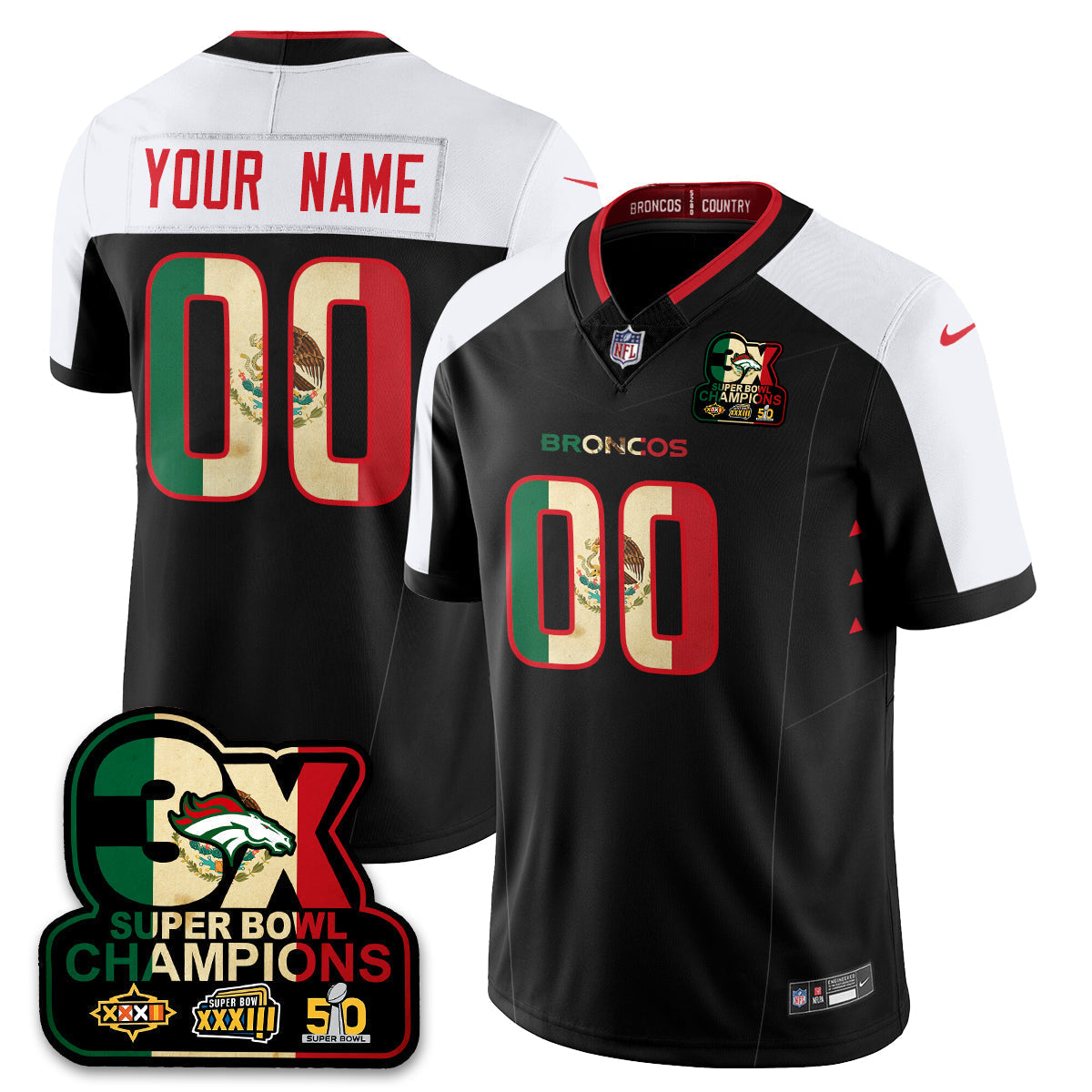 DEN Mexico Vapor Limited Jersey - image 40
