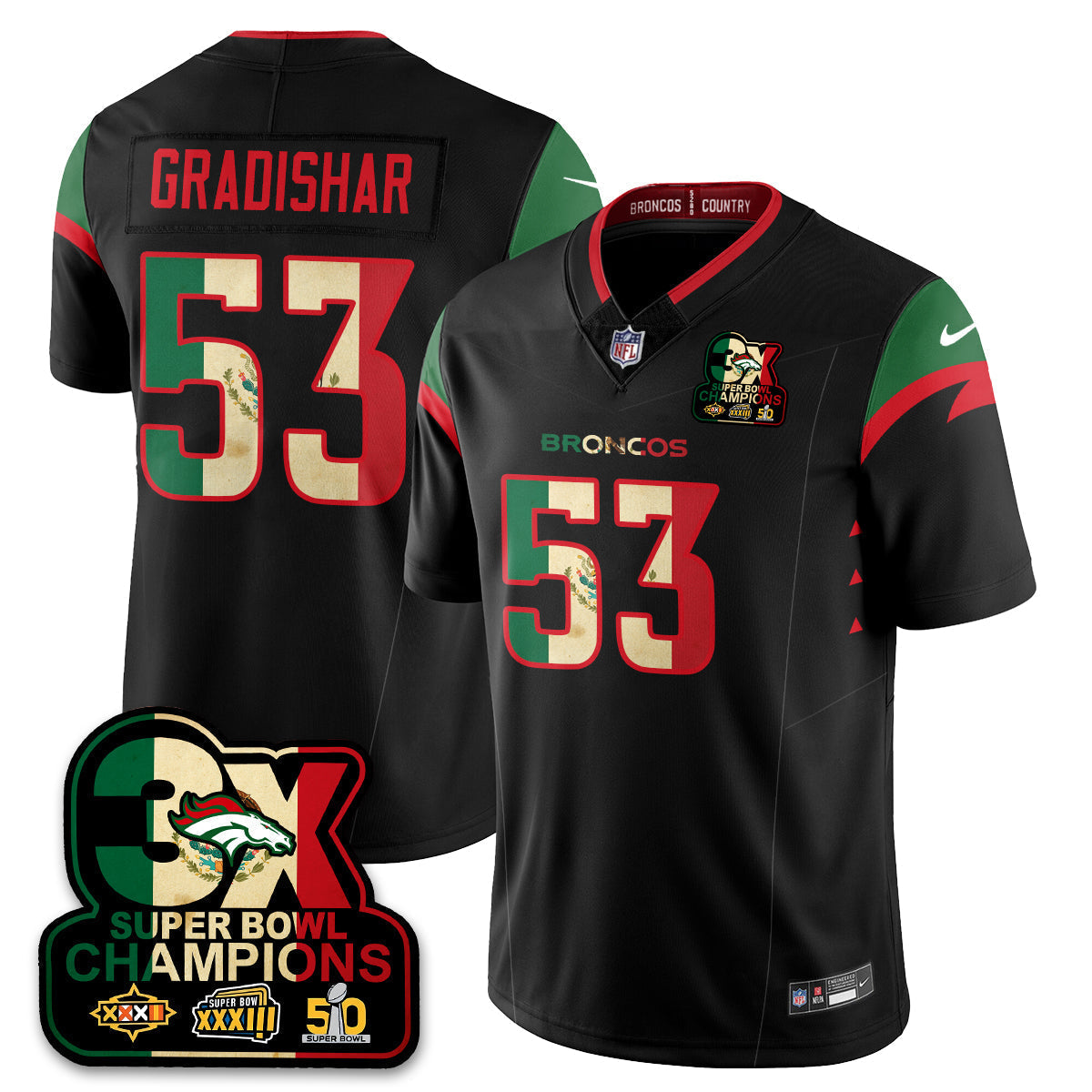 DEN Mexico Vapor Limited Jersey - image 31