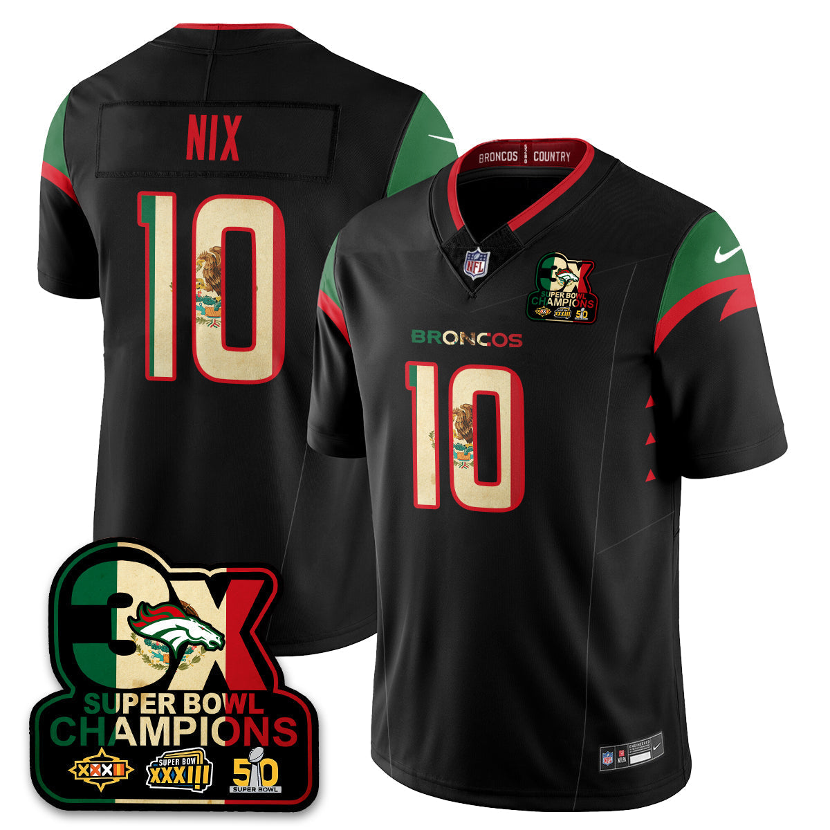 DEN Mexico Vapor Limited Jersey - image 25