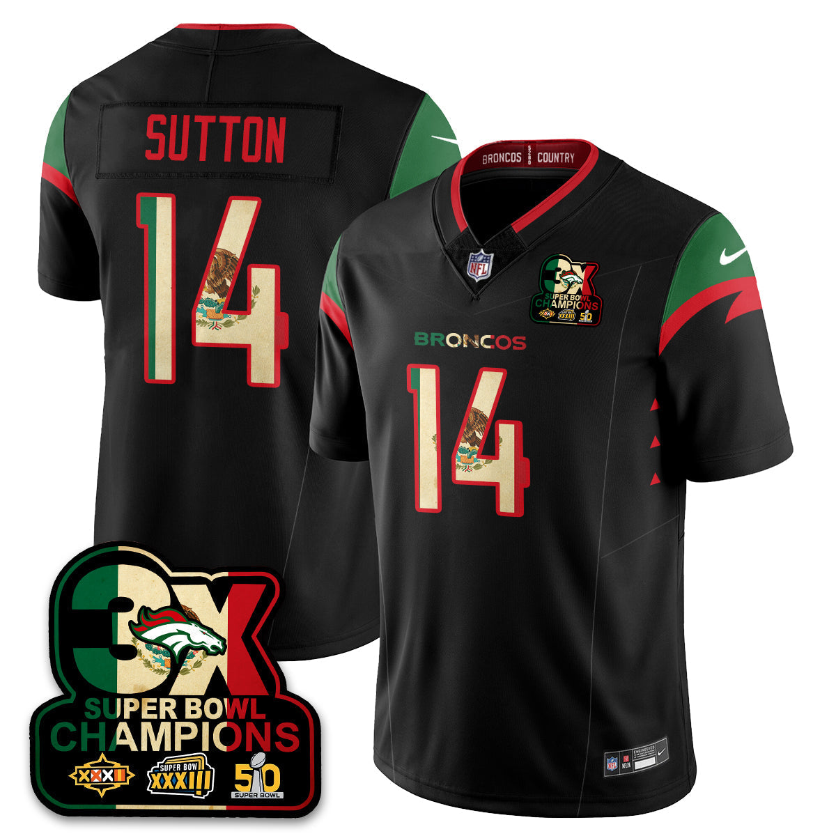 DEN Mexico Vapor Limited Jersey - image 28