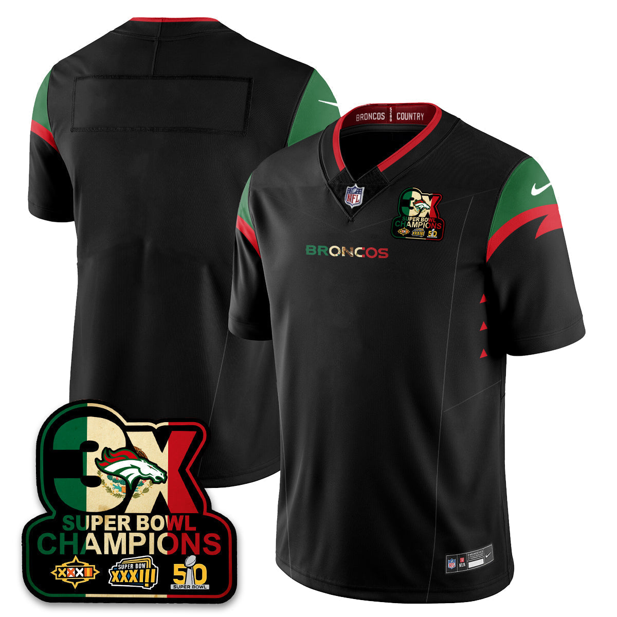DEN Mexico Vapor Limited Jersey - image 32