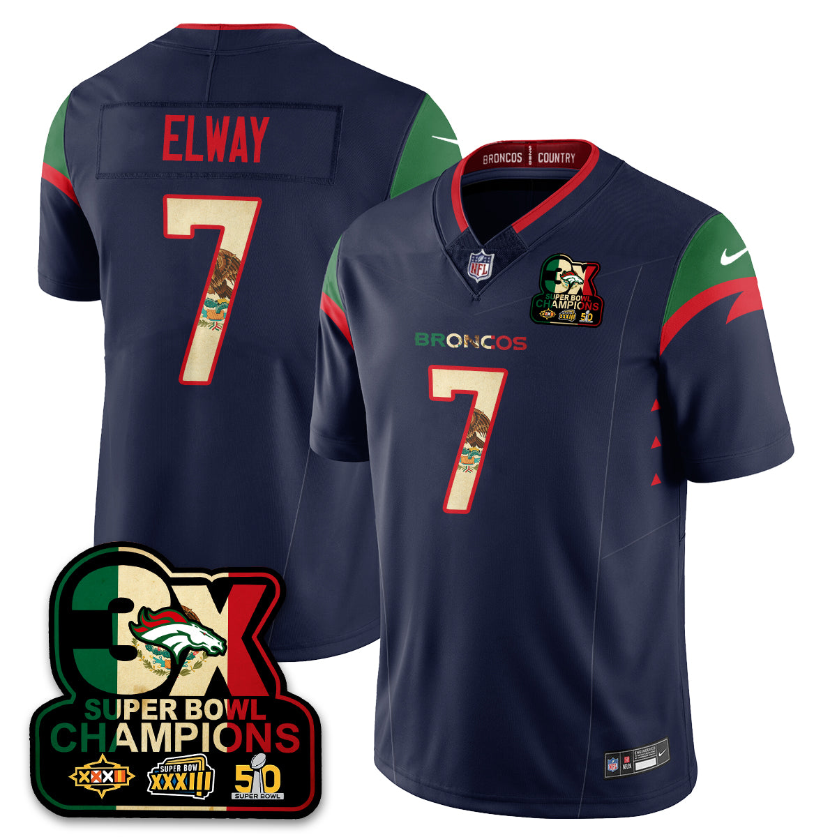 DEN Mexico Vapor Limited Jersey - image 6