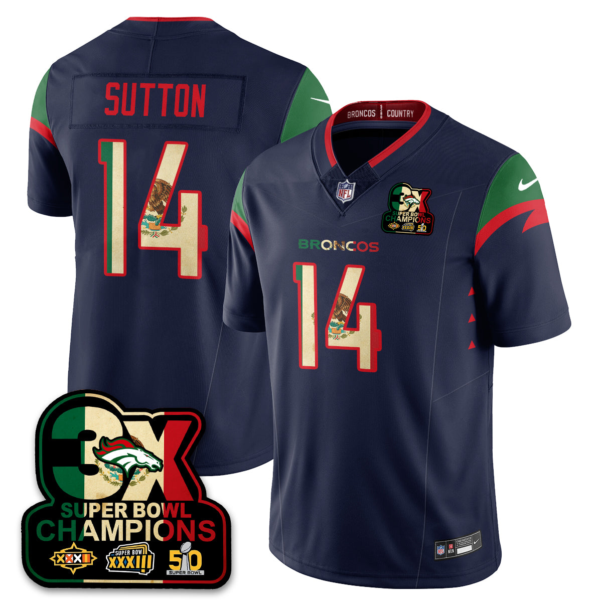 DEN Mexico Vapor Limited Jersey - image 4