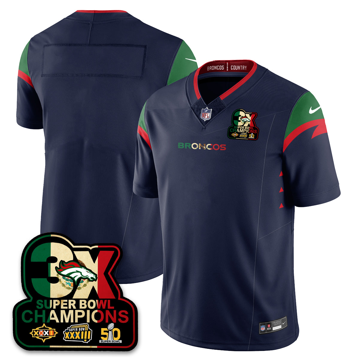 DEN Mexico Vapor Limited Jersey - image 8