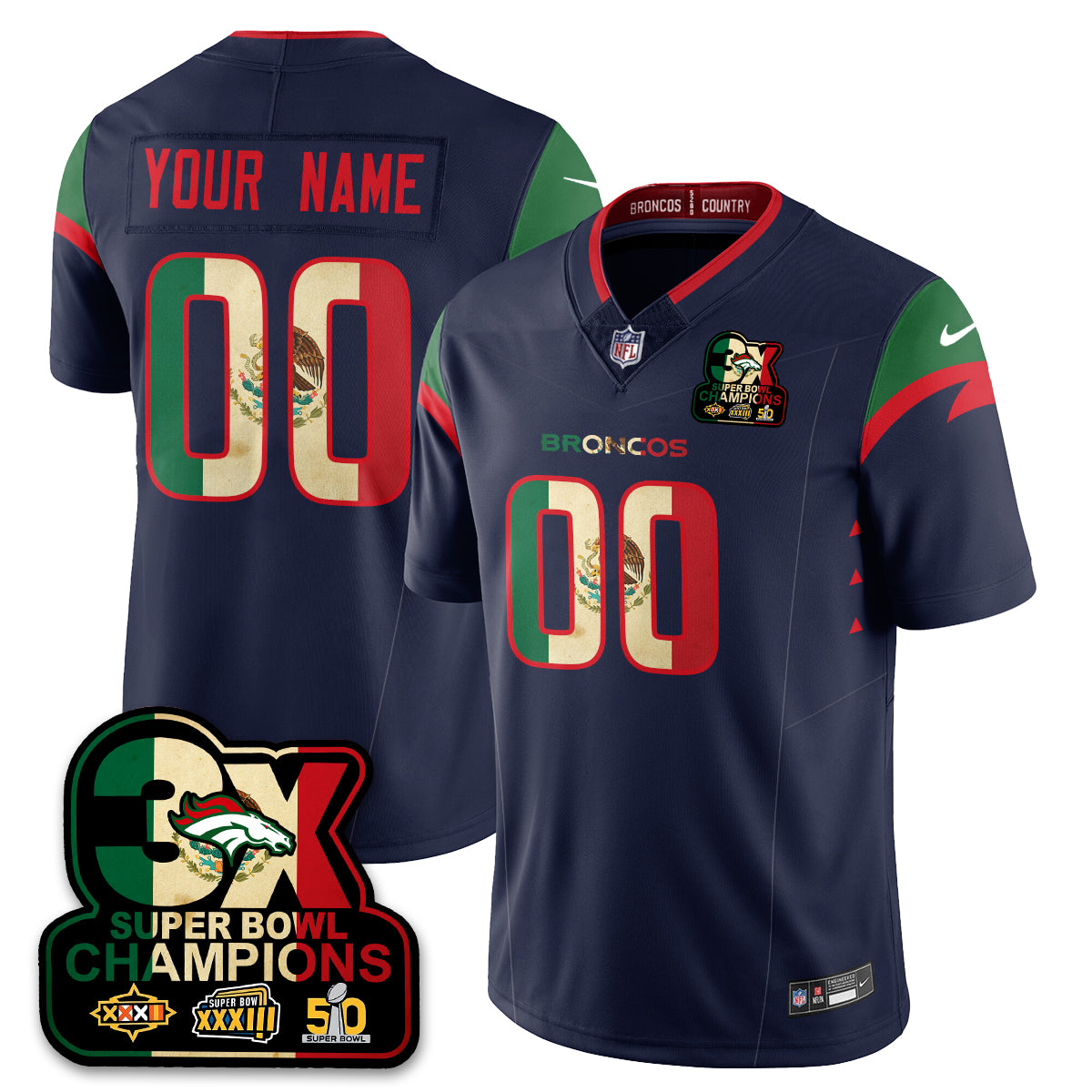 DEN Mexico Vapor Limited Jersey - image 42
