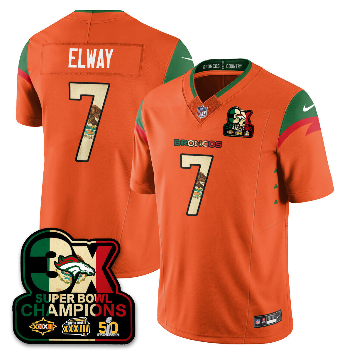 DEN Mexico Vapor Limited Jersey - image 14