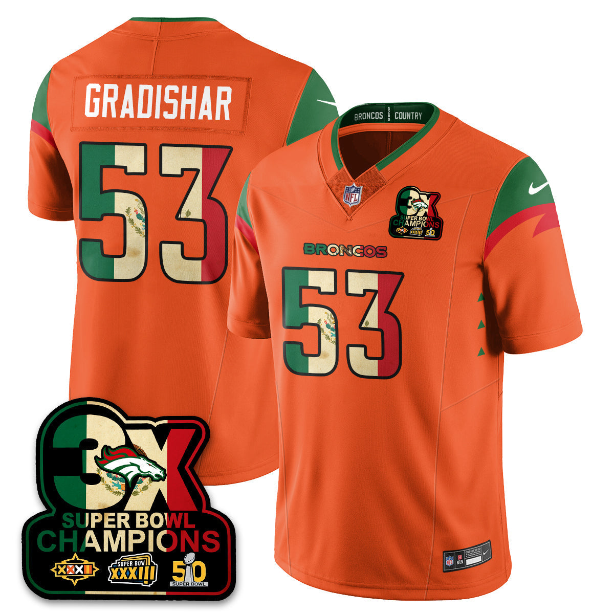 DEN Mexico Vapor Limited Jersey - image 15