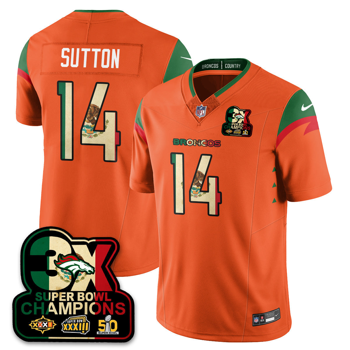 DEN Mexico Vapor Limited Jersey - image 12