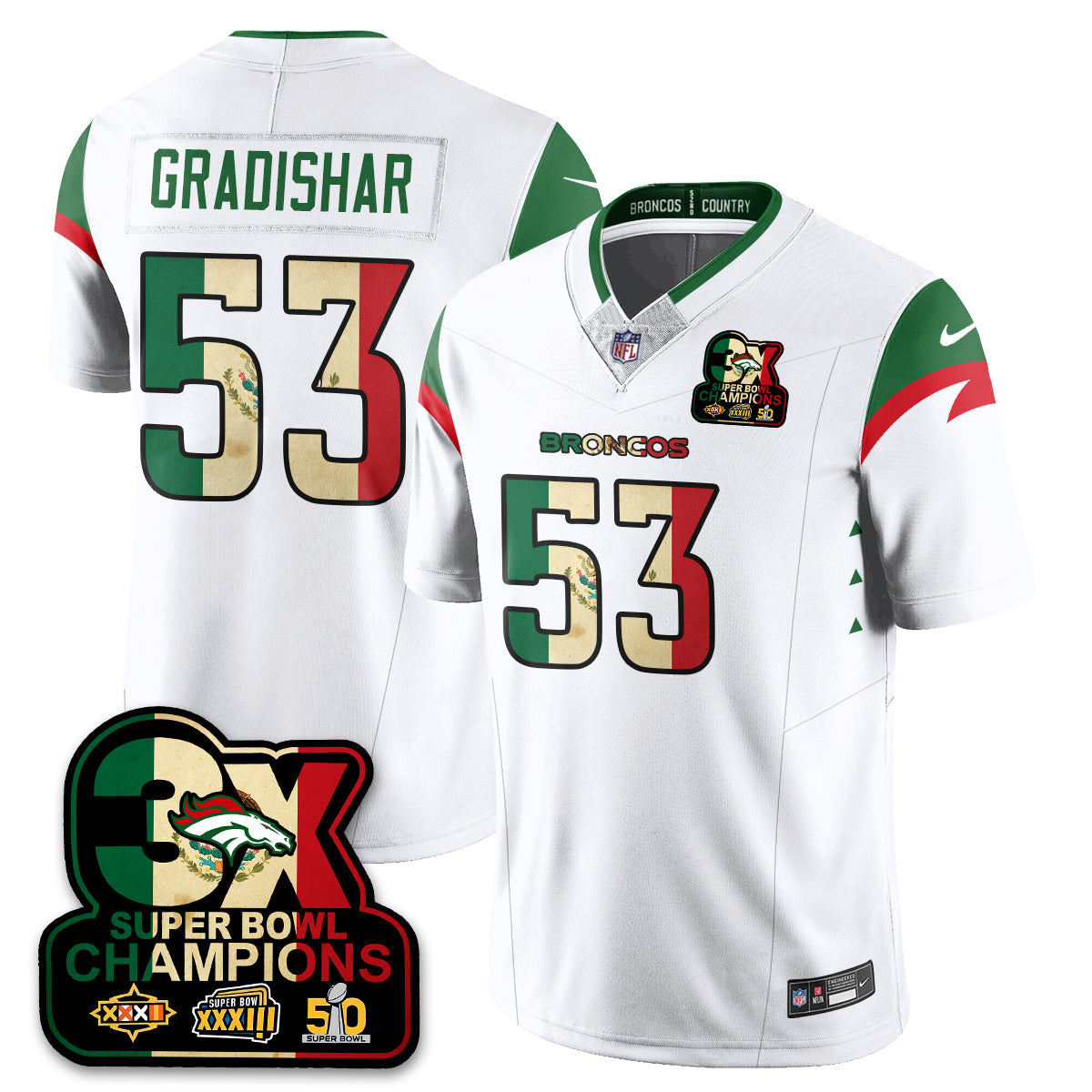 DEN Mexico Vapor Limited Jersey - image 23