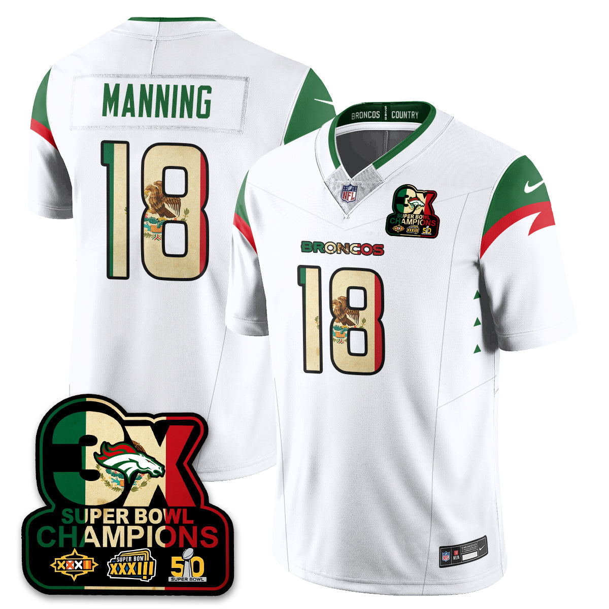 DEN Mexico Vapor Limited Jersey - image 21