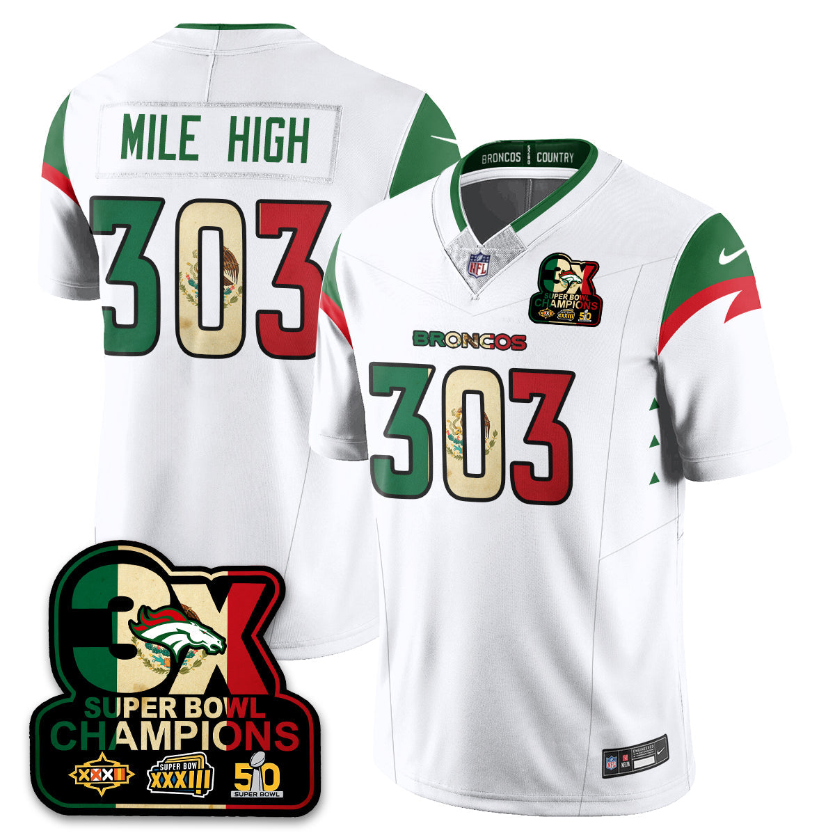 DEN Mexico Vapor Limited Jersey - image 18