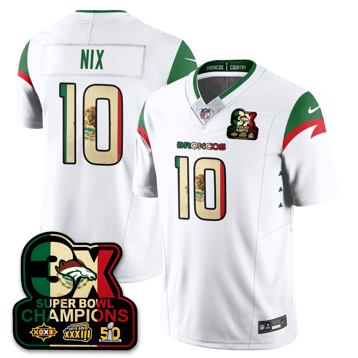DEN Mexico Vapor Limited Jersey - image 17