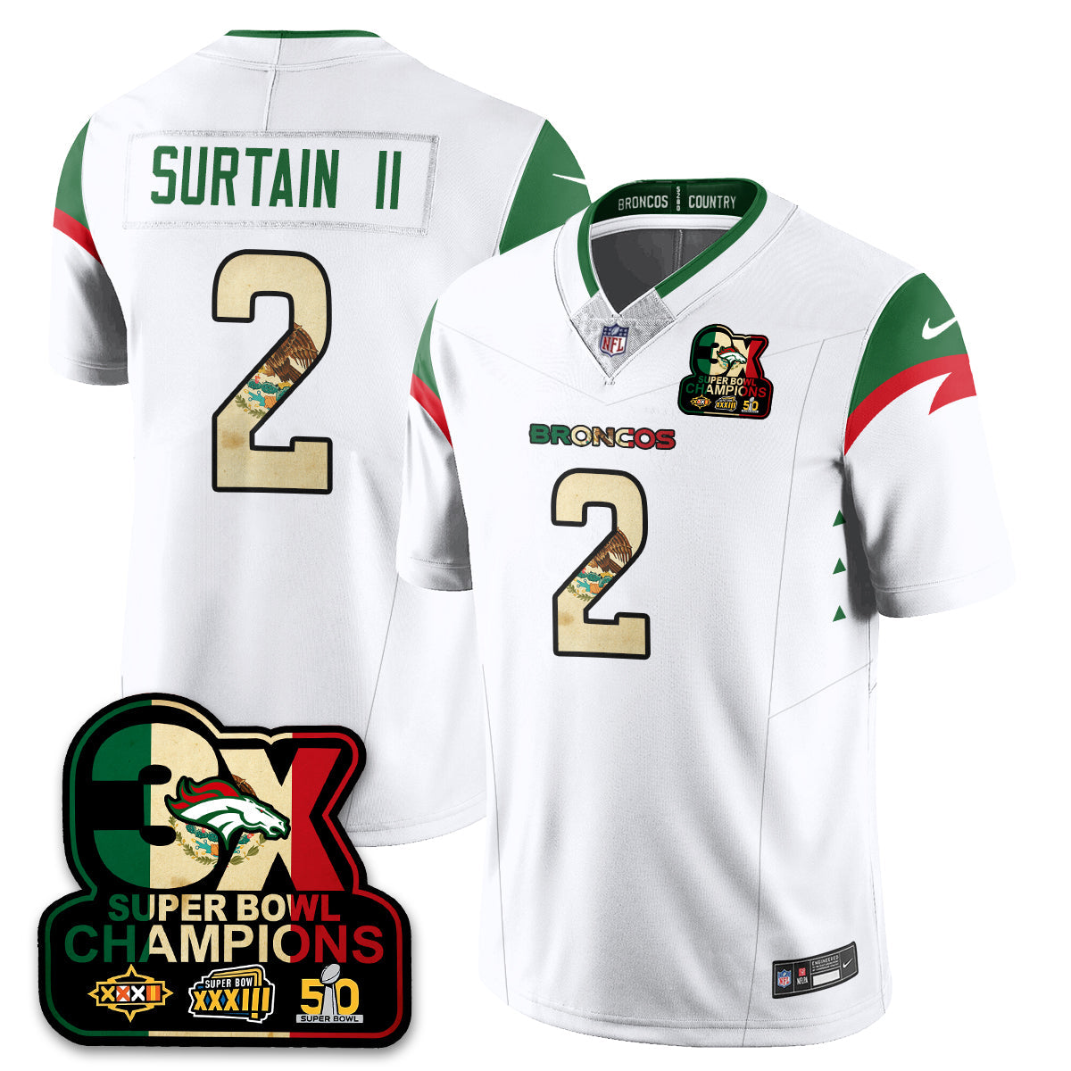 DEN Mexico Vapor Limited Jersey - image 19