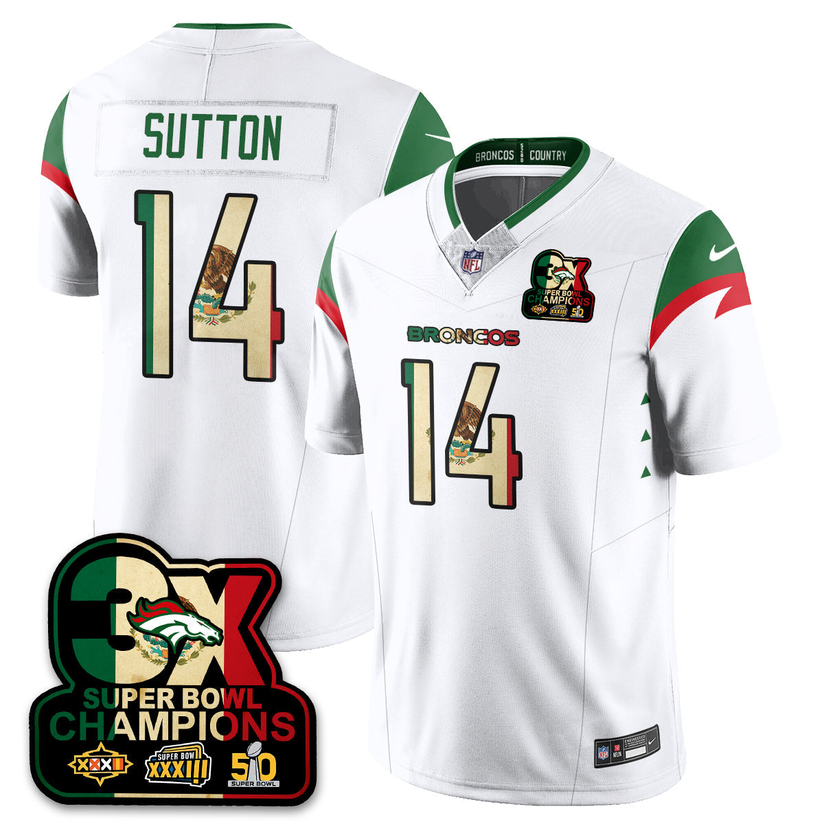 DEN Mexico Vapor Limited Jersey - image 20
