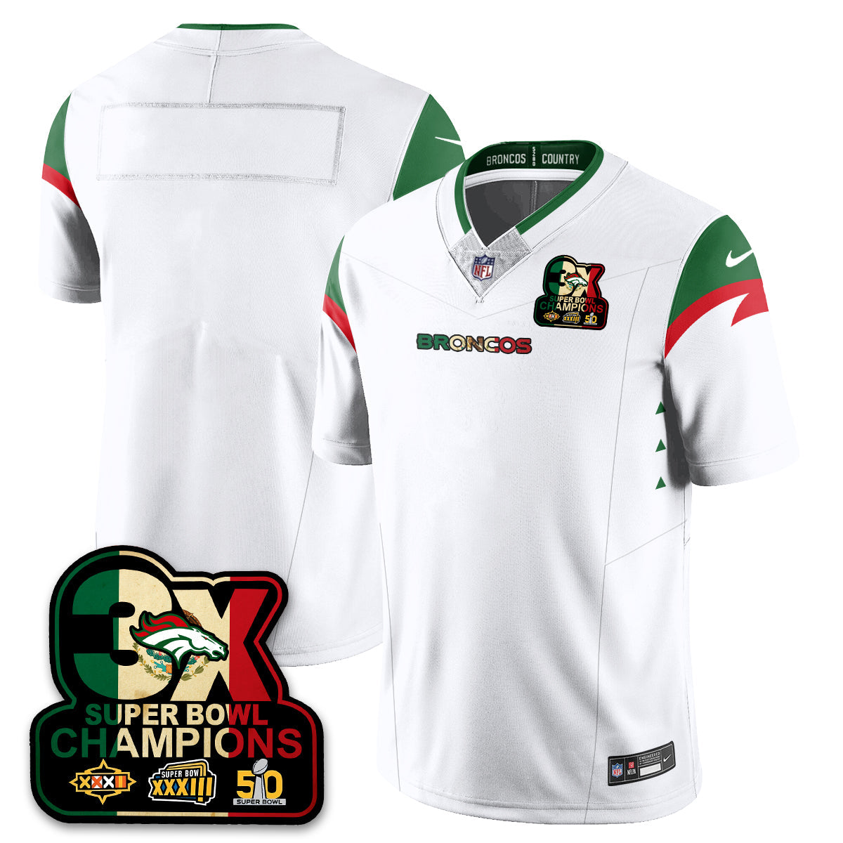 DEN Mexico Vapor Limited Jersey - image 24