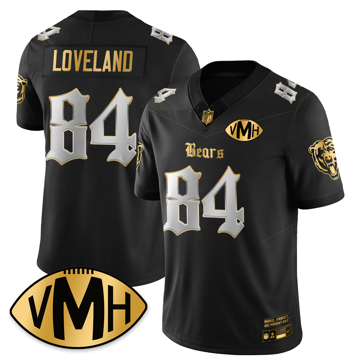 CHI VMH Tribute Patch Vapor Limited Gold Jersey - image 12