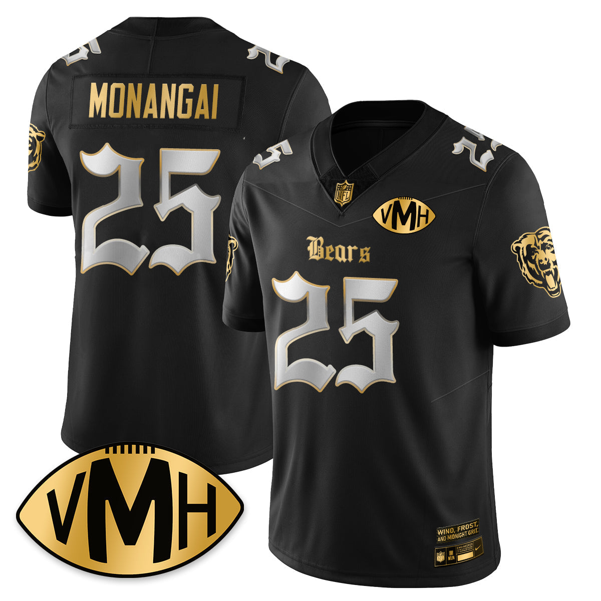 CHI VMH Tribute Patch Vapor Limited Gold Jersey - image 13