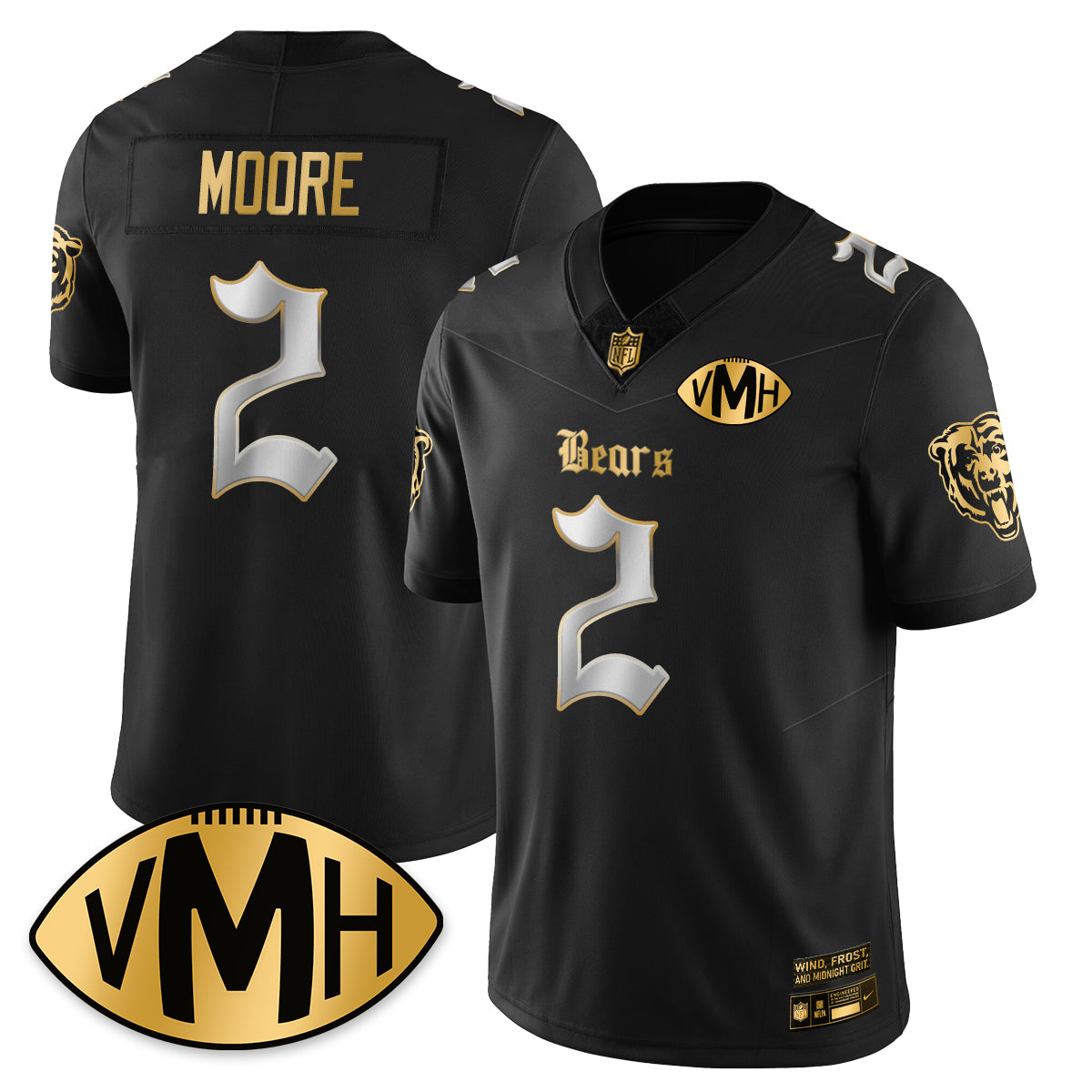 CHI VMH Tribute Patch Vapor Limited Gold Jersey - image 14