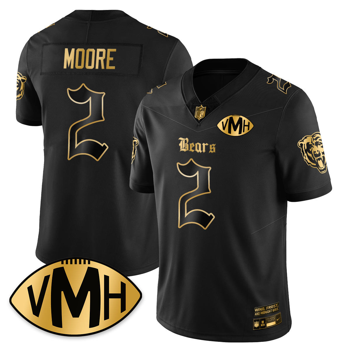 CHI VMH Tribute Patch Vapor Limited Gold Jersey - image 22