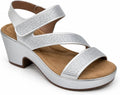 Rhinestone Ankle-Strap Platform Sandals — view 1