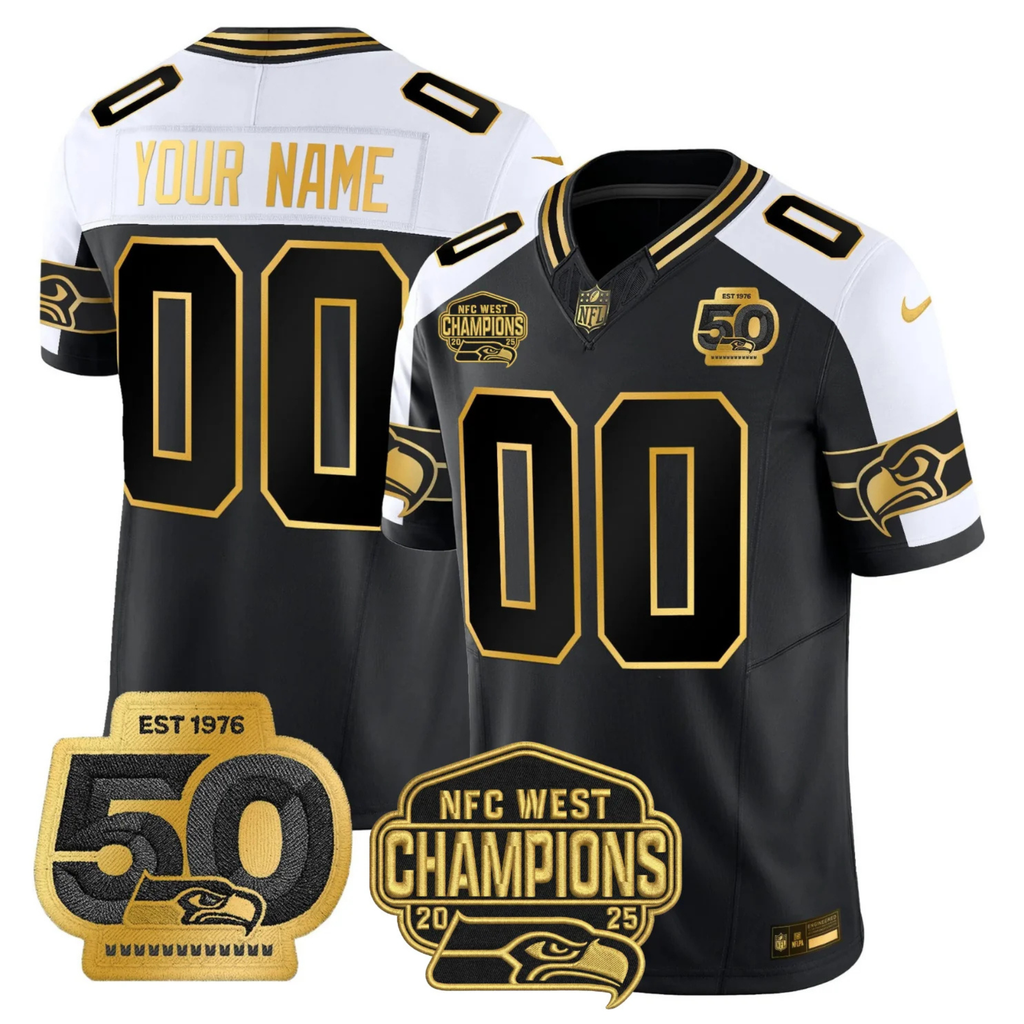 SEA 50th & NFC West Champions Patch Vapor Limited Jersey - image 34