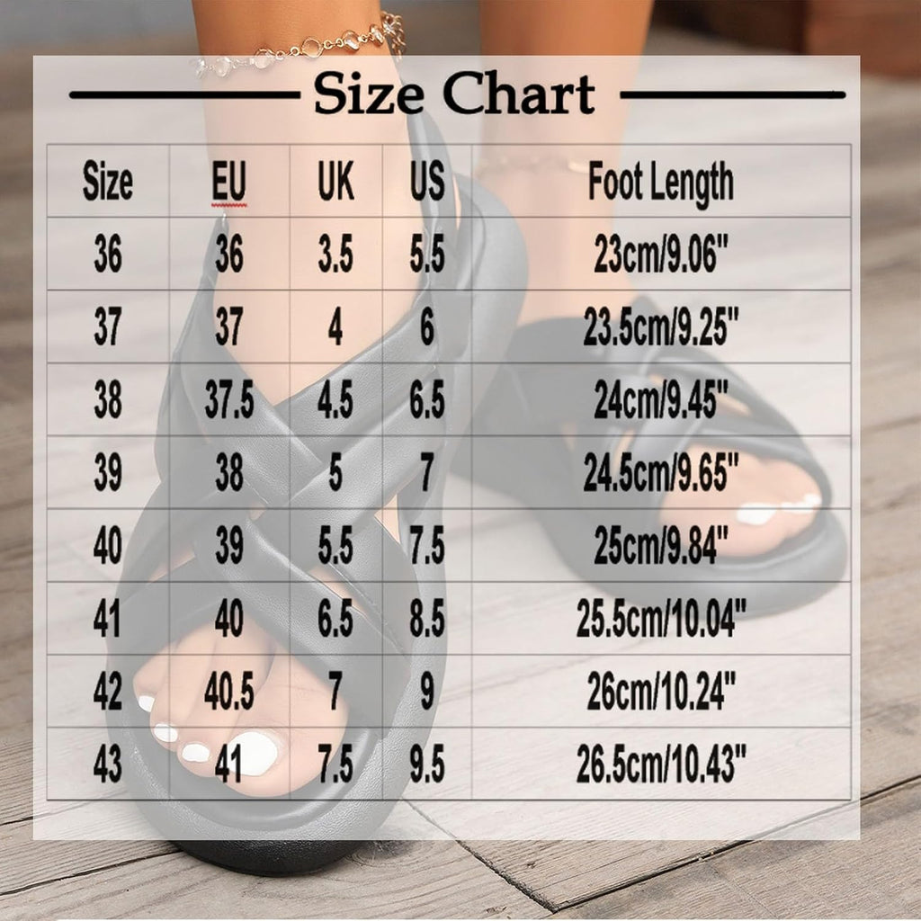 Padded Interwoven Flat Slide Sandals — view 4