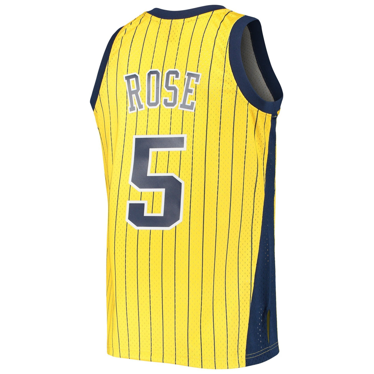 Men's Jalen Rose Indiana Pacers Mitchell & Ness 1999-00 Hardwood Classics Swingman Jersey - Gold - image 3